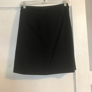 Black sequin front skirt